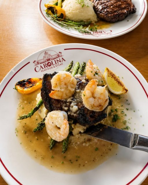 🍽️ Dinner with the whole family? Everyone gets to choose what they love ❤️

At Carolina Seafood & Steak, the table can have a little bit of everything — juicy hand-cut steaks, fresh seafood, brick-oven pizza, cocktails, and plenty of family favorites. 🥩🦞🍕

Whether you’re stopping by for lunch, an early dinner, or happy hour, there’s always something worth coming back for.

🍽️ Lunch & Early Bird: Daily, 12–6 PM
🍸 Happy Hour — Bar Only: Daily, 4–7 PM

Bring the family, bring your appetite, and enjoy a Myrtle Beach meal everyone can agree on!

📍 9911 N Kings Hwy, Myrtle Beach, SC 29572
📞 (843)945-9288
🌐 carolinasteakhouse.com

#CarolinaSeafoodAndSteak #MyrtleBeachRestaurants #MyrtleBeachSteakhouse #SteakDinner #SteakLovers #MyrtleBeachSeafood #FreshSeafood #SeafoodLovers #MyrtleBeachHappyHour #HappyHourMyrtleBeach #MyrtleBeachLunch #LunchInMyrtleBeach #MyrtleBeachEats #MyrtleBeachDining #FamilyRestaurant