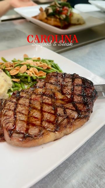 ✨ One restaurant. Endless flavors.

From juicy steaks and fresh seafood to handcrafted cocktails and brick-oven pizza, every visit is a taste of Myrtle Beach. Add our historic atmosphere, and you’ve found a dining experience you won’t forget!

🍽️ Lunch & Early Bird: Daily, 12–6 PM
🍸 Happy Hour — Bar Only: Daily, 4–7 PM

📌Visiting Myrtle Beach? Make Carolina Seafood & Steak a must-visit on your list! 🥩🍤🍕🍸

📍 9911 N Kings Hwy, Myrtle Beach, SC 29572
📞 (843)945-9288
🌐 carolinasteakhouse.com

#MyrtleBeach #VisitMyrtleBeach #MyrtleBeachRestaurants #FoodTok #CarolinaSeafoodAndSteak