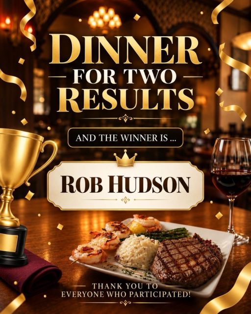 🎉 And the winner is… Rob Hudson! 🏆🥩🍷

Congratulations, Rob! You’ve won Dinner for Two at Carolina Seafood & Steak — a $100 value. We can’t wait to welcome you in and celebrate with a great meal! ❤️

A big thank you to everyone who entered and joined the fun. Stay tuned for more! ✨

We’ll see you at Carolina Seafood & Steak, Rob!

📍 9911 N Kings Hwy, Myrtle Beach, SC 29572
📞 (843)945-9288
🌐 carolinasteakhouse.com

#CarolinaSeafoodAndSteak #MyrtleBeachGiveaway #DinnerForTwo #MyrtleBeachRestaurants #GiveawayWinner