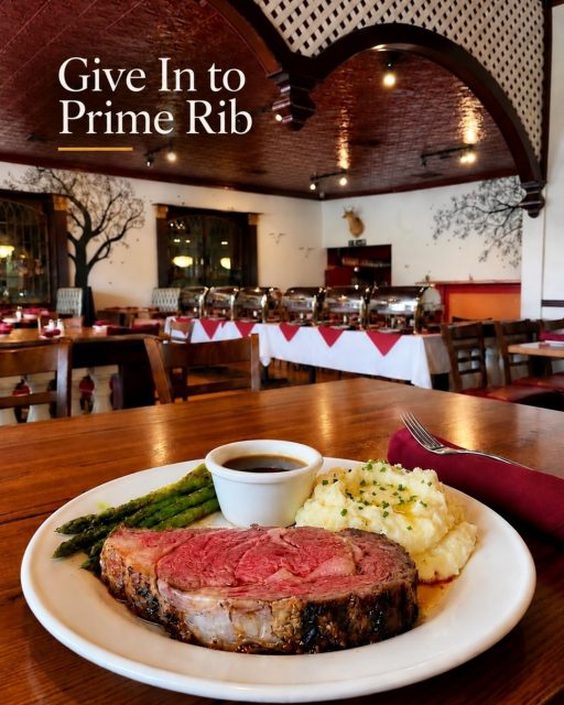 🥩 Prime Rib Wednesdays are calling ✨

Enjoy a tender, slow-roasted 12 oz. Prime Rib with creamy mashed potatoes, asparagus, and your choice of soup or salad — $38.

🍷 Add a glass of Cabernet for $6 and make dinner feel a little more special.

Every Wednesday • 4 PM–Close
Great steak, good wine, and historic Myrtle Beach charm. 🔥

📍 9911 N Kings Hwy, Myrtle Beach, SC 29572
📞 (843)945-9288
🌐 carolinasteakhouse.com

#PrimeRibWednesdays #MyrtleBeachRestaurants #CarolinaSeafoodAndSteak #PrimeRib #SteakDinner #MyrtleBeachDining #RestaurantRow #MyrtleBeachFood #FineDiningMyrtleBeach #Steakhouse #WineAndDine #Foodie #VisitMyrtleBeach #SeafoodAndSteak #DinnerSpecials