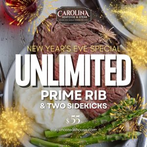 prime rib new year dinner Myrtle Beach