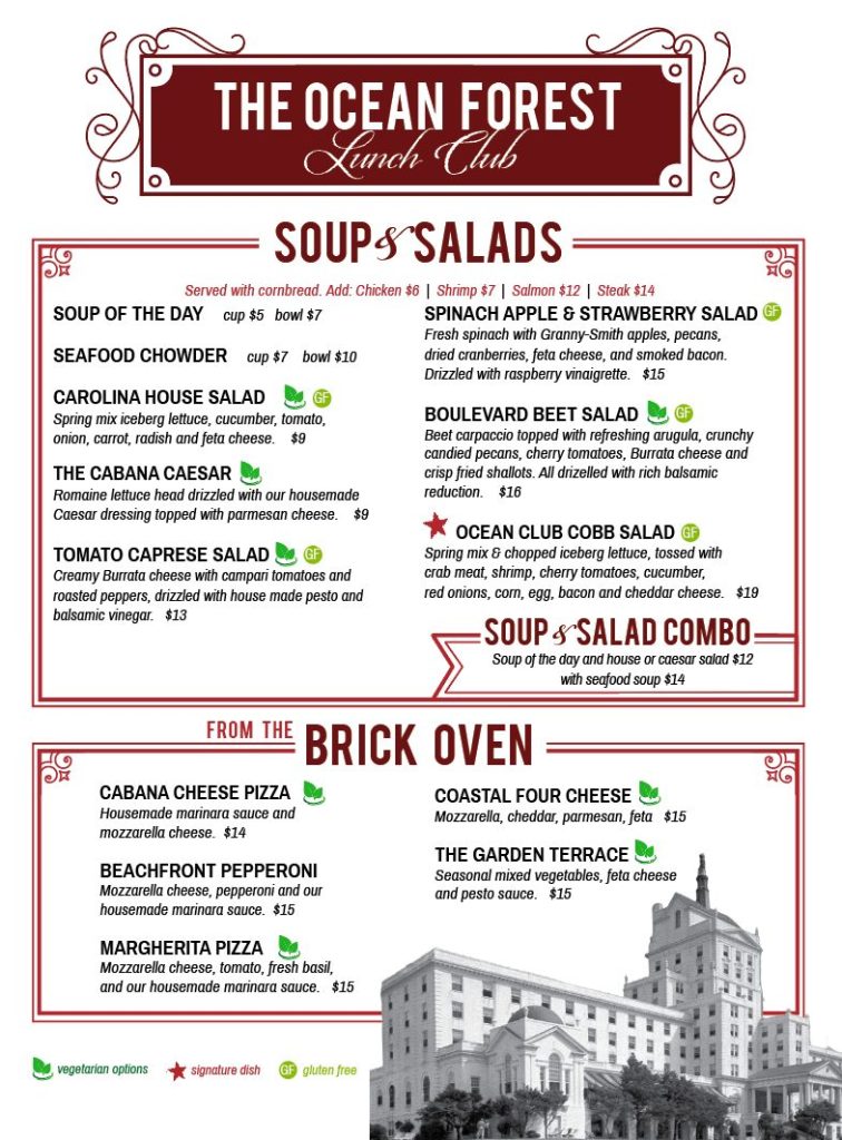 Carolina Seafood & Steak Myrtle Beach Lunch menu 2026_1