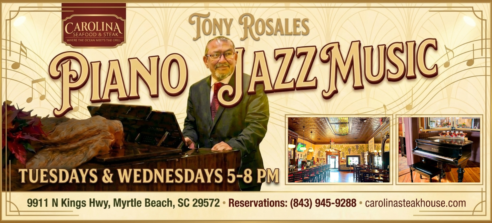 Carolina Seafood and Steak Happy Hour