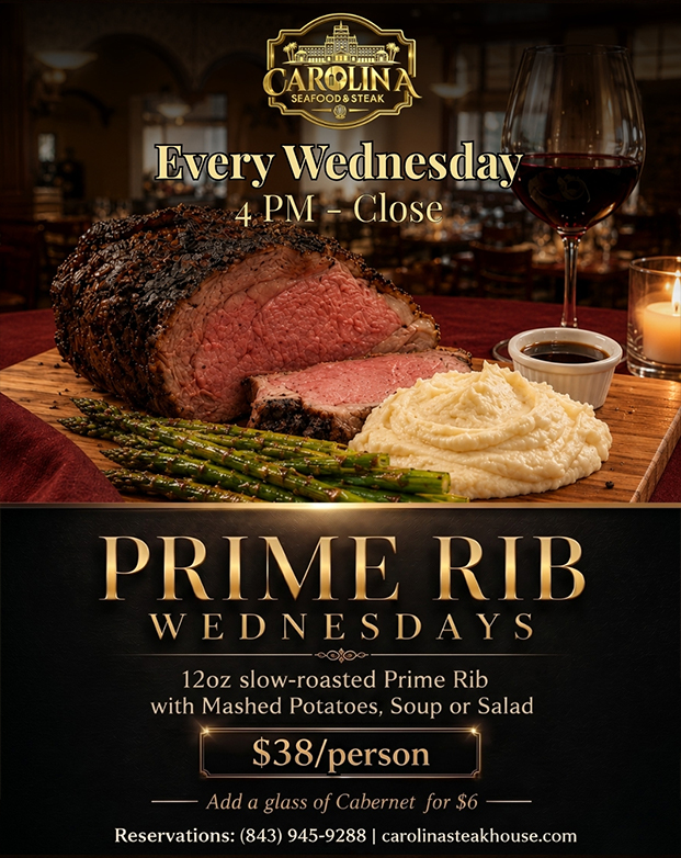 Prime Rib Wednesdays Special
