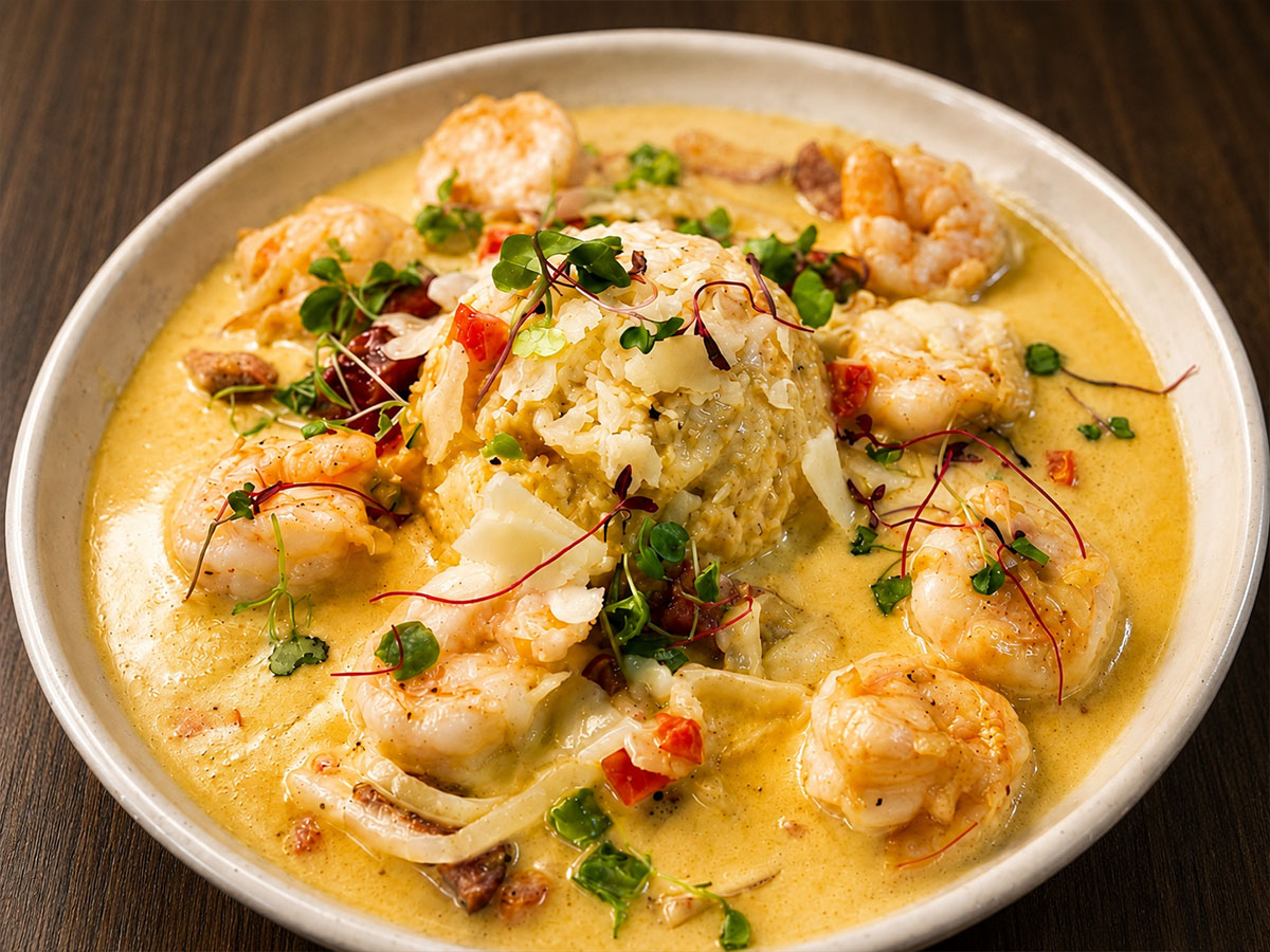 Palmetto shrimp and grits